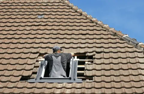 Pose de velux - Beaugeay